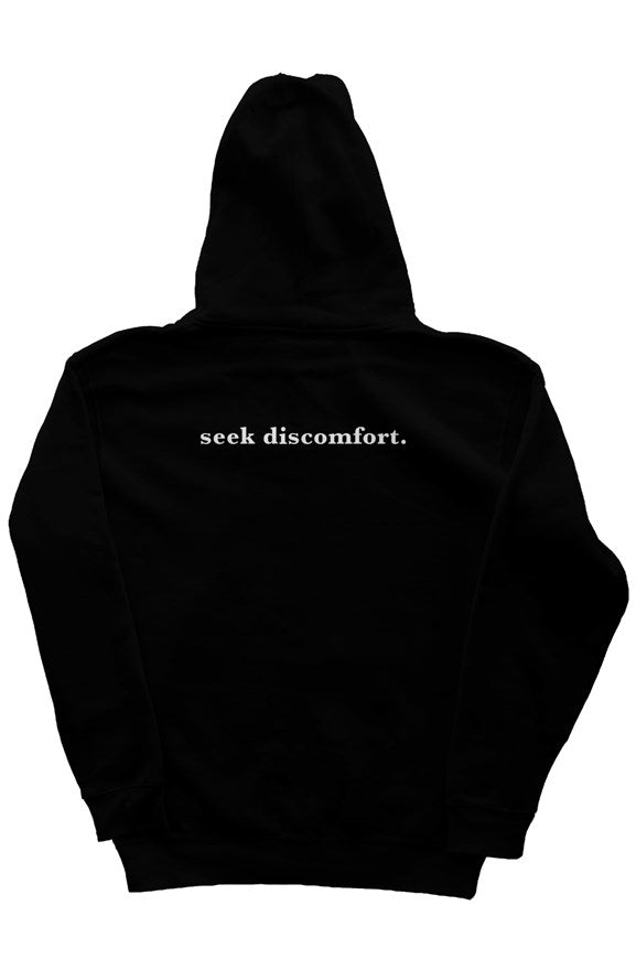 Discomfort Merch Seek Discomfort Hoodie Seek Hoodie