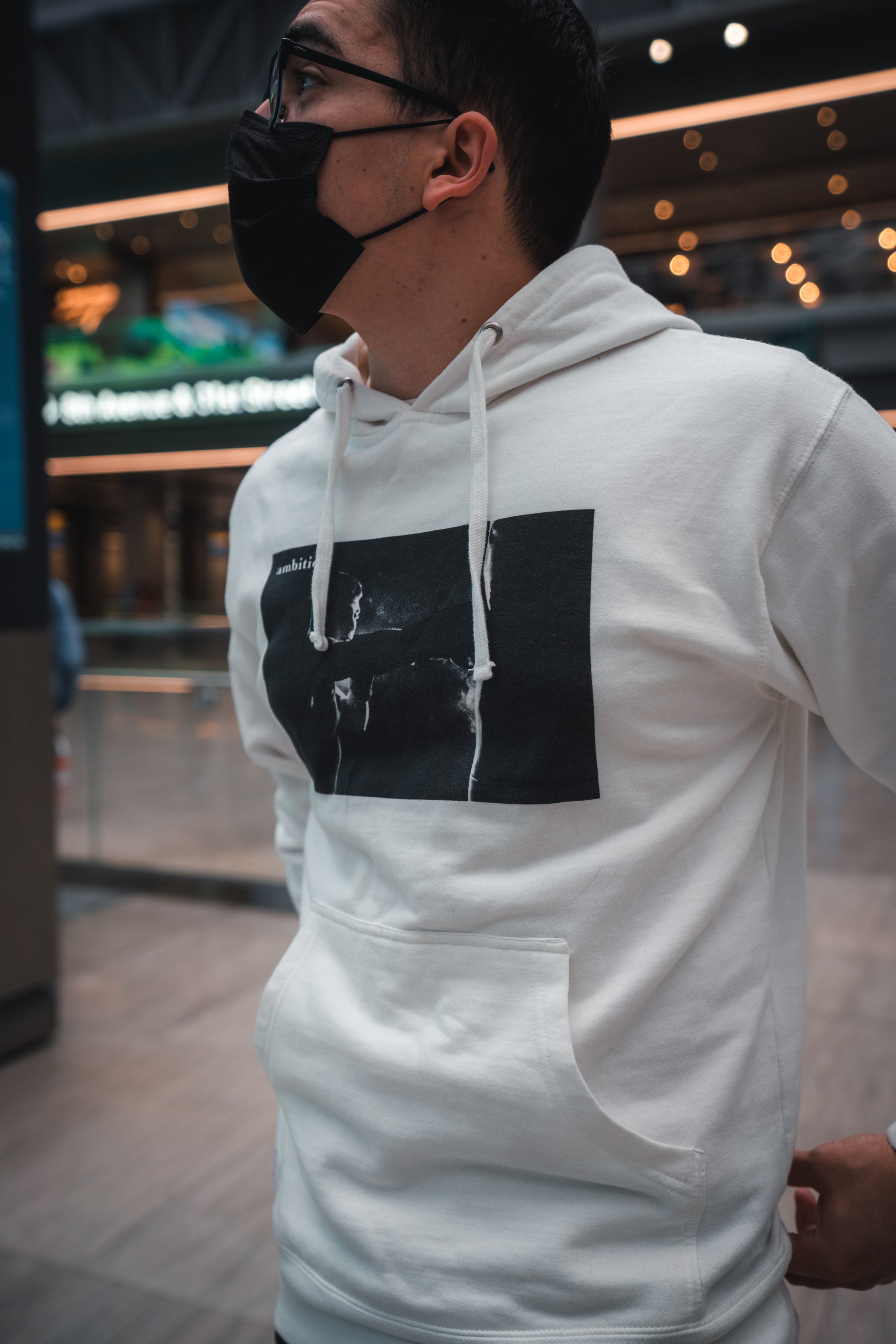 ambition. boxer hoodie