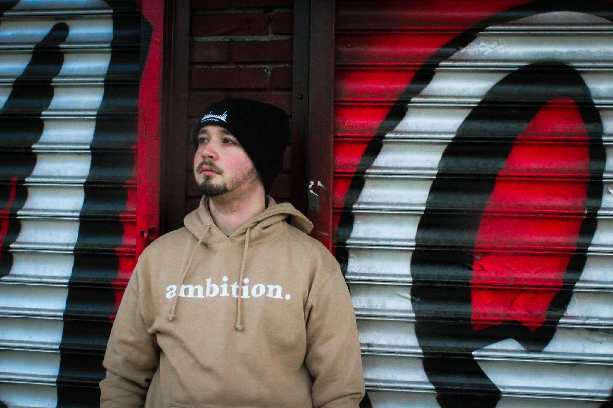 ambition hoodie - sand
